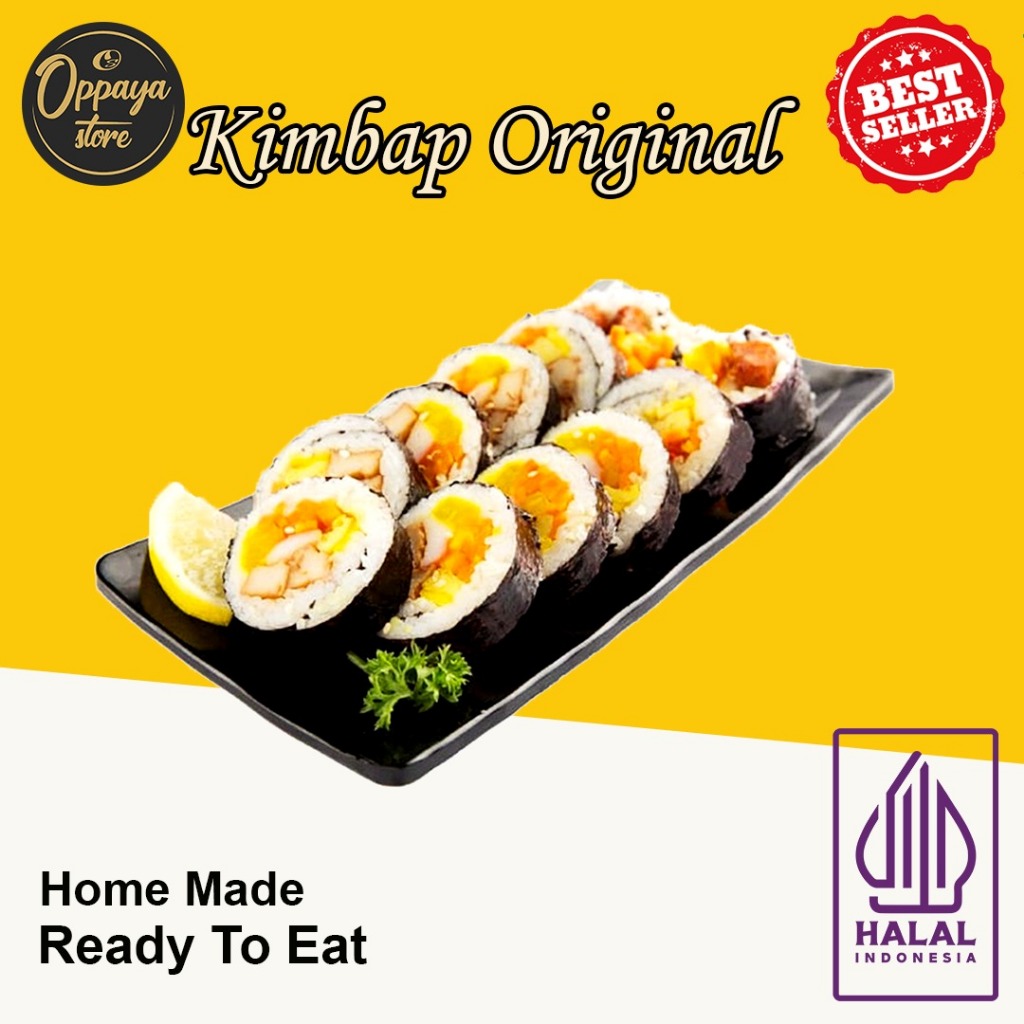 

Kimbab Original Sushi Korea 10-11 Potong