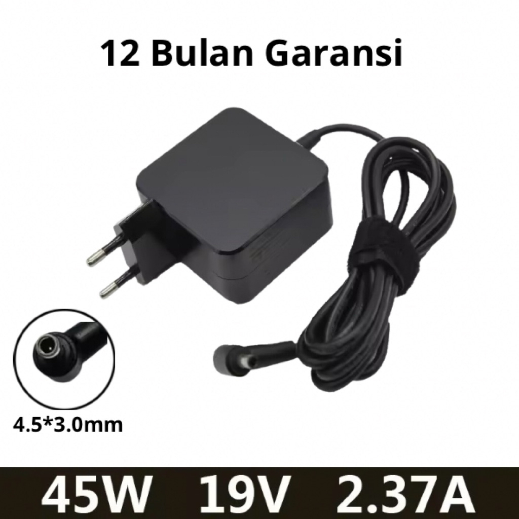 Adaptor Charger Asus VivoBook GO 14 E1404 E1404F E1404FA E1404FA-FHD321 19v 2.37a –NEW