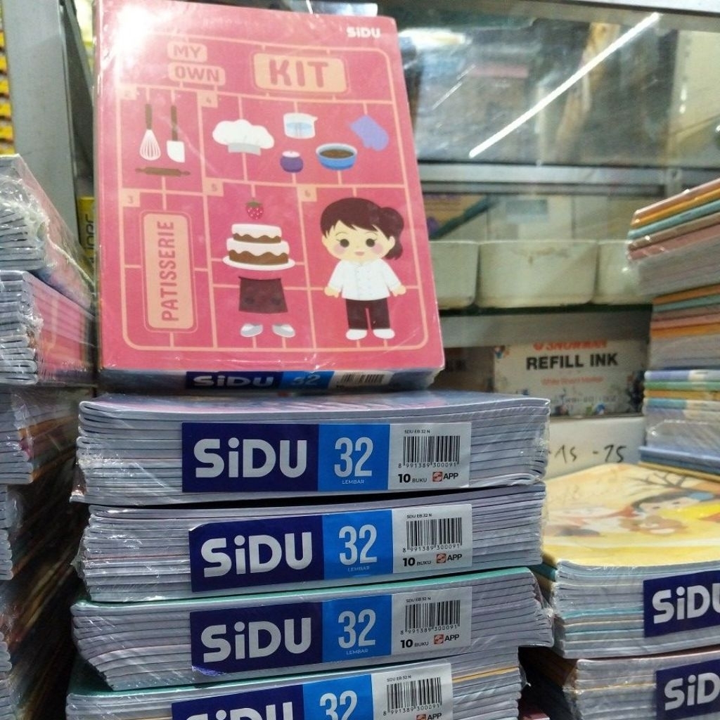

buku sidu isi 32 (10 buku)