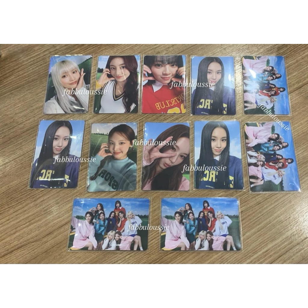 [Ready Stock] Twice Richeese Photocard Nayeon Sana Mina Momo Jeongyeon Chaeyoung Dahyun Jihyo
