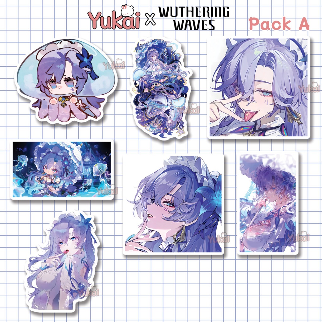 

Stiker Cantarella Wuthering Waves Premium - Sticker Pack Anime Waterproof