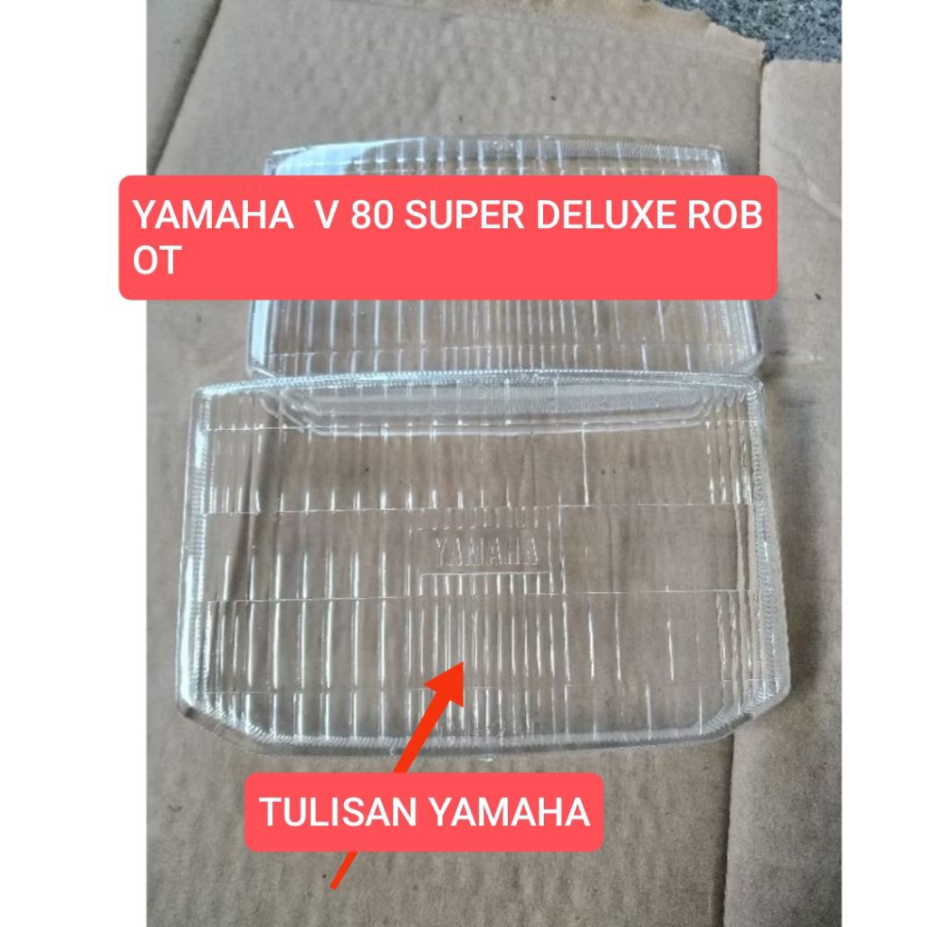 Mika refektor reflektor lampu depan Yamaha V 80 V80   Super Deluxe robot