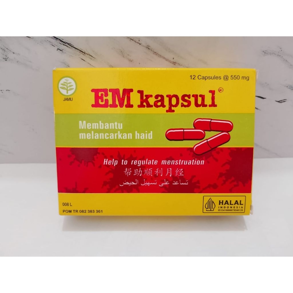 EM KAPSUL / Melancarkan Haid
