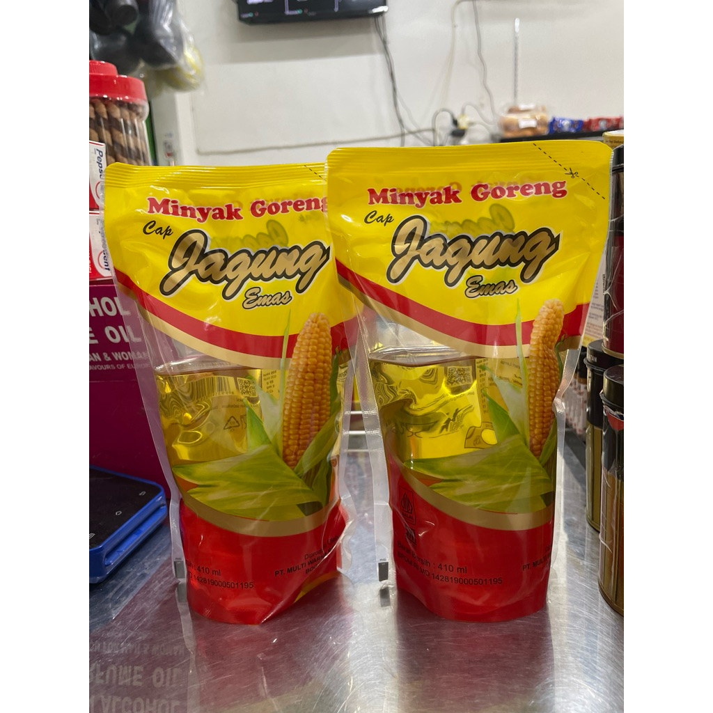 

Minyak Goreng Cap Jagung kemasan 410ml
