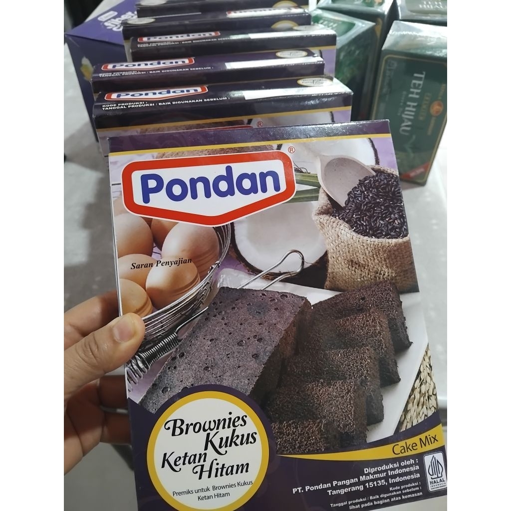 

Ketan hitam premix pondan 400gr