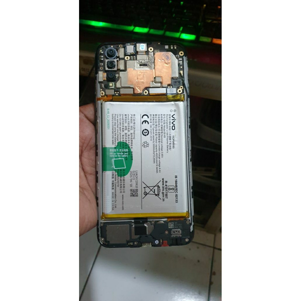 Vivo y19 refurbish normal minus lcd