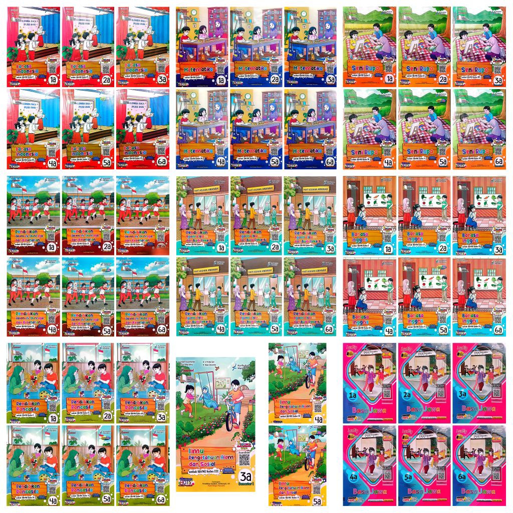 LKS SD MI ZAMRUD PUTRA NUGRAHA B.INDONESIA B.INGGRIS PAIBP PANCASILA MATEMATIKA PENJASKES SENI RUPA 