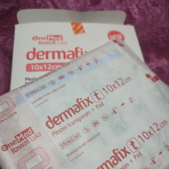 Dermafix 10x12 Plaster Luka Anti Air