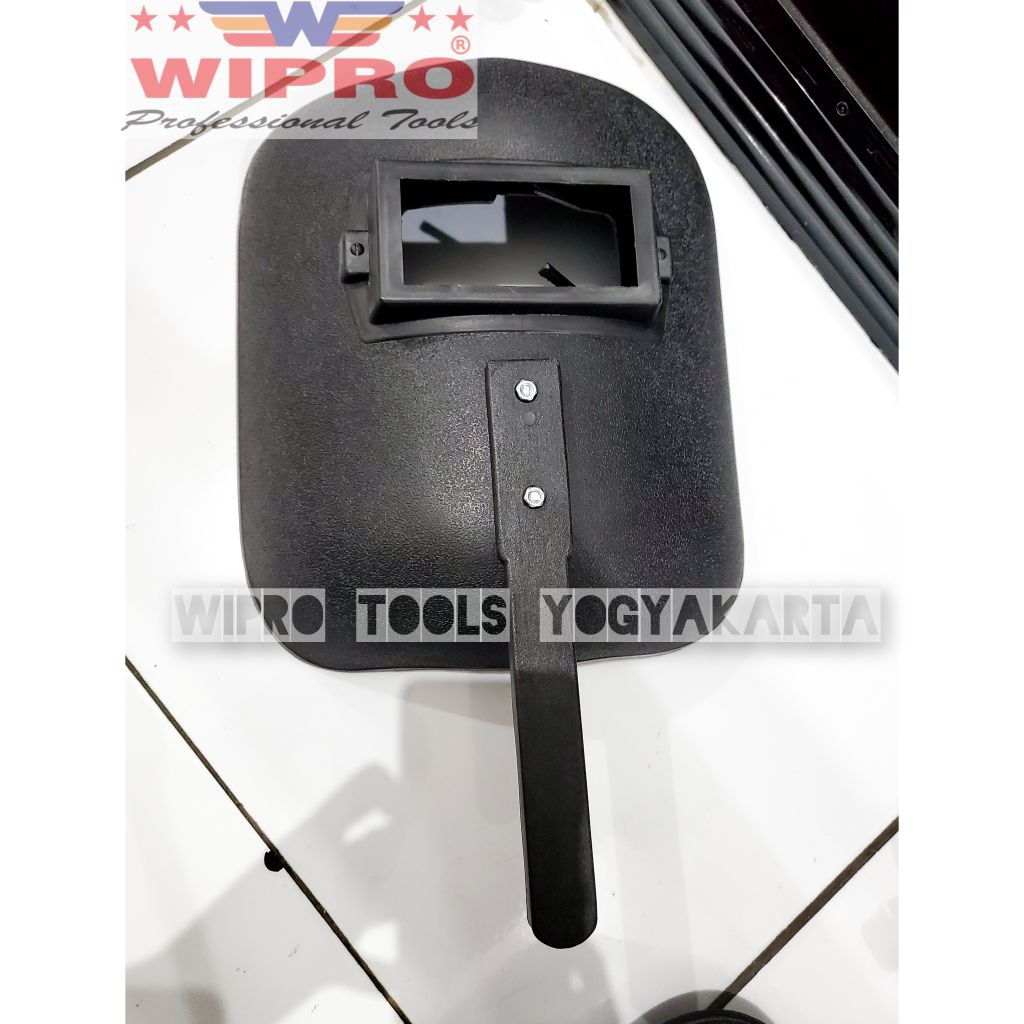 Wipro Topeng Las Pegang ( Tanpa Kaca ) / Kedok Las Model Pegang / Helm Las Model Pegang / Kedok Las 