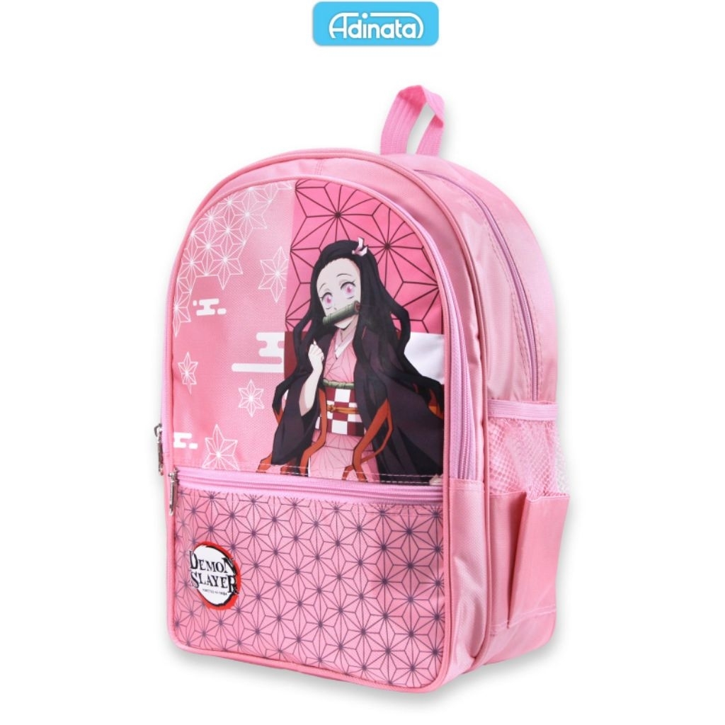 Demon Slayer Nezuko Backpack L Adinata / Tas Ransel Anak / Tas Ransel Sekolah / Tas Ransel / Tas