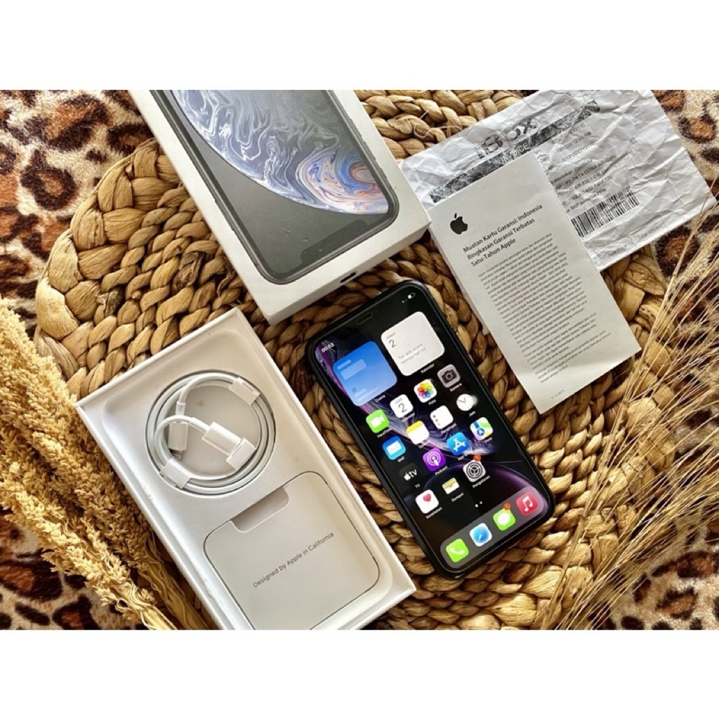 Iphone Xr 128gb iBox Fullset original bebas blokir imei