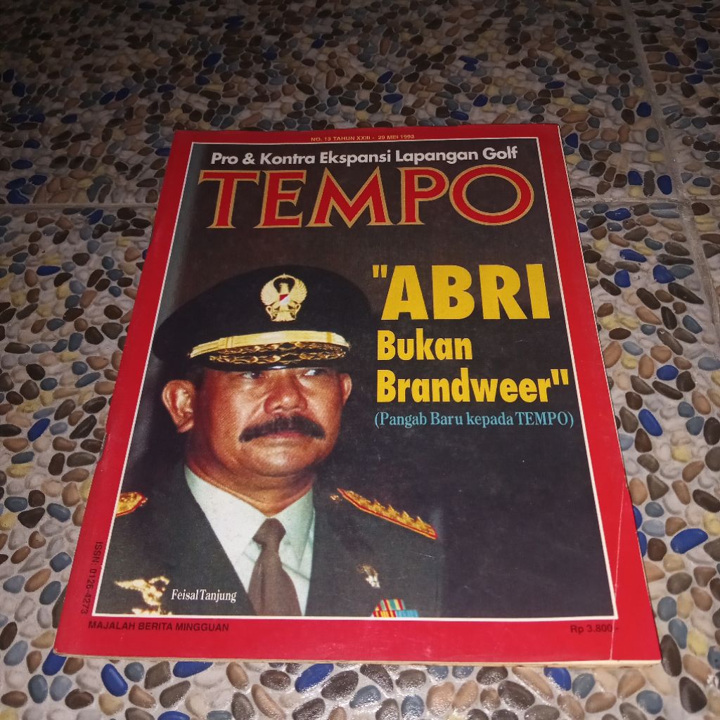 majalah tempo 29 mei 1993