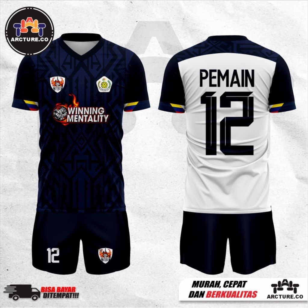 Jersey Futsal/Jersey Sepak Bola Desain Custom