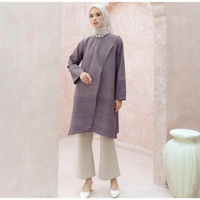Vaia Tunic Tunik Lights.Clo Lights Clo - Prune