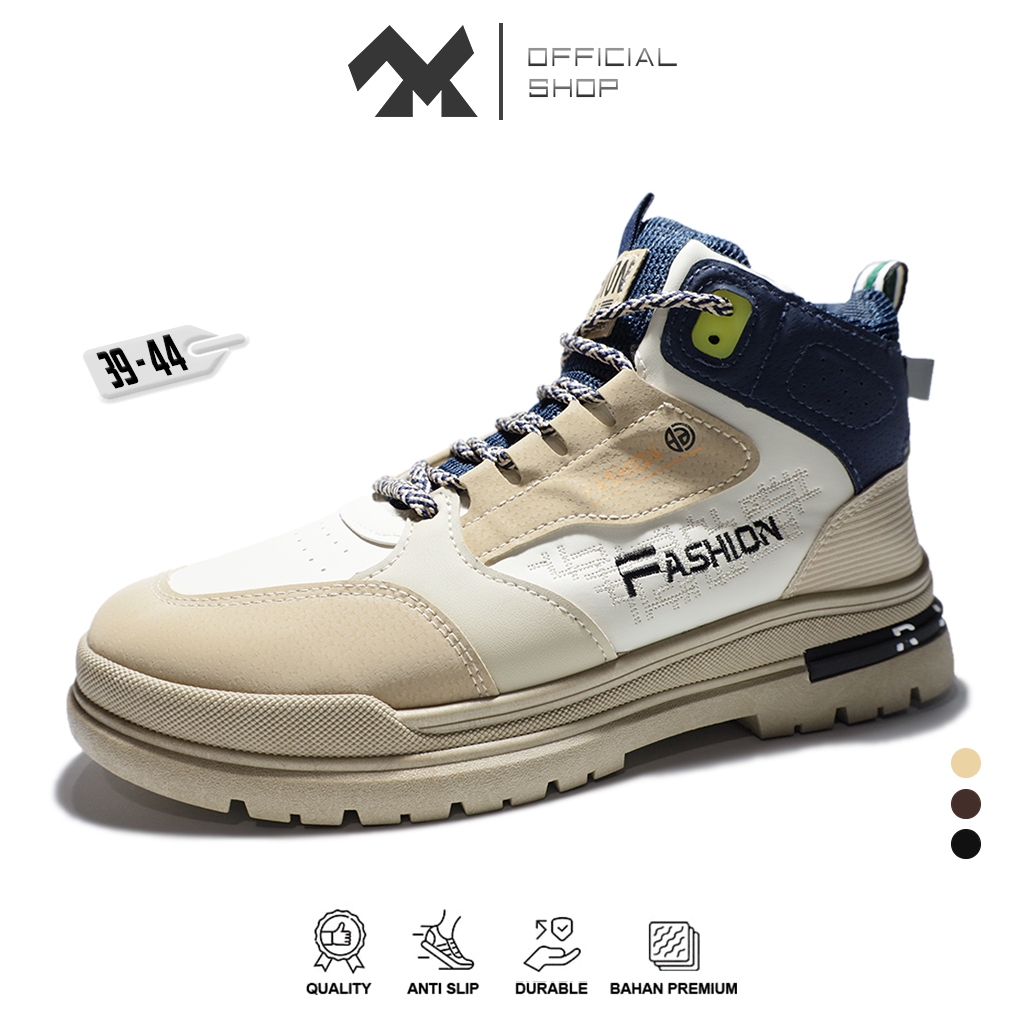 NOVERMAX Sepatu Pria Sneakers Casual Import Kekinian Sepatu Sneaker Pria Keren Dewasa Sepatu Cowok S