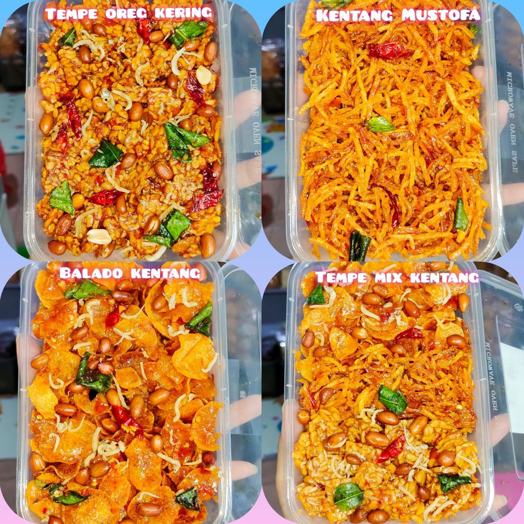 

Tempe orek,kentang mustofa QUEENBY