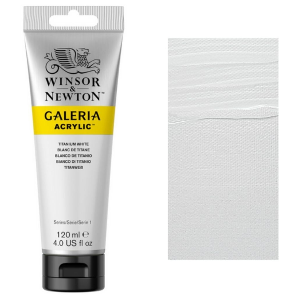 

GALERIA ACRYLIC 120 ML TITANIUM WHITE WINSOR & NEWTON