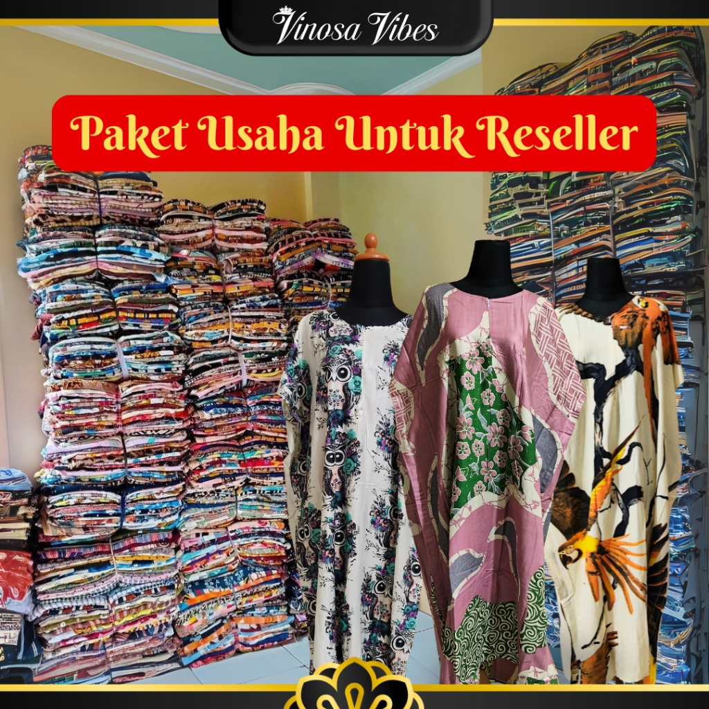 PAKET RESELLER DASTER PREMIUM SUPER HALUS LOWO BATIK JUMBO PREMIUM SUPER TEBAL / LONGDRESS PANJANG