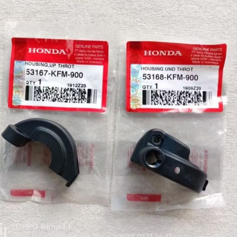 Holder Gas Rumah Pipa Gas Set Atas Bawah Beat Fi Supra X 125 Kharisma Supra X 125 Vario 125 Old KZR 