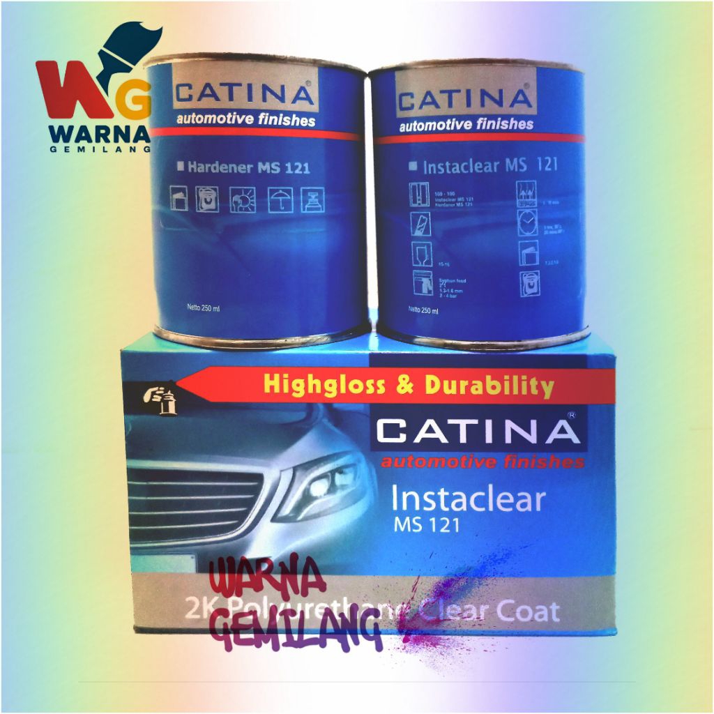 Cat Pernis Catina MS121 Clear PU Gloss 500ml