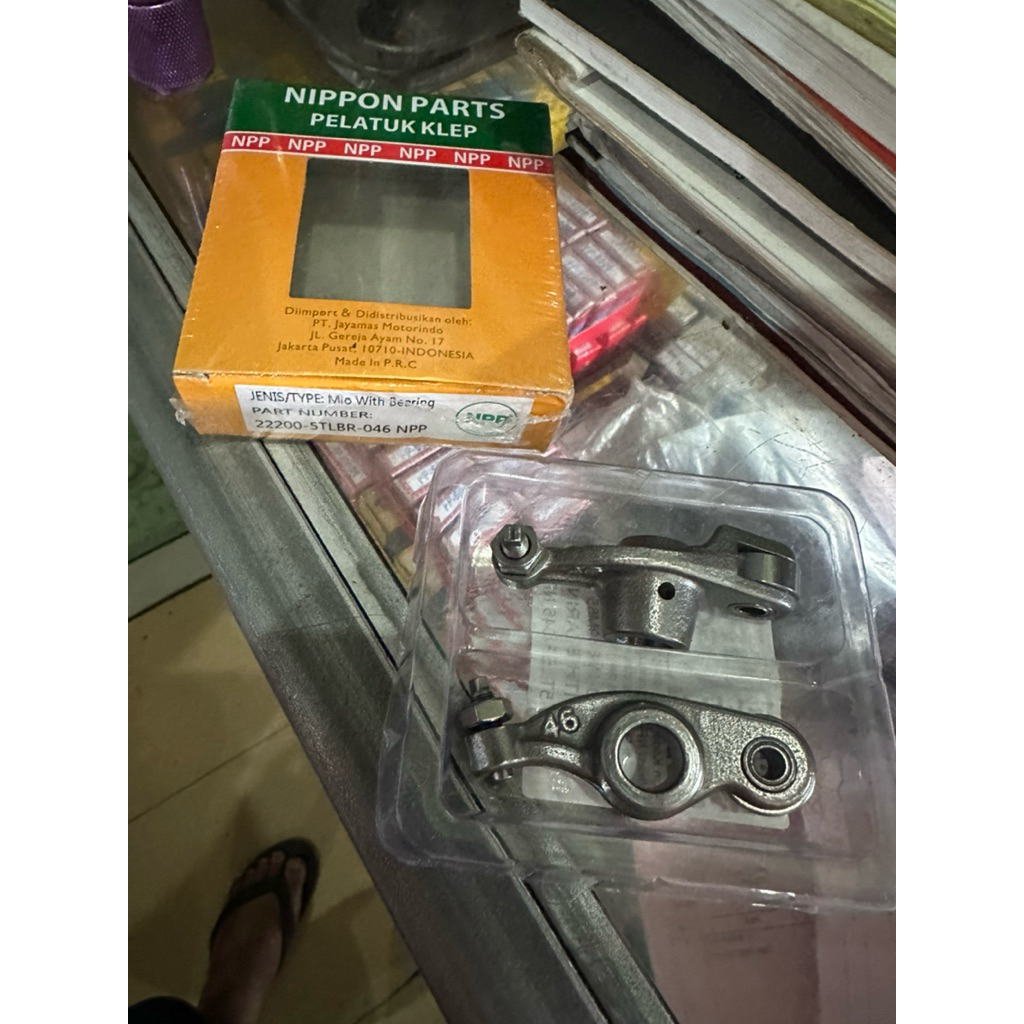 PELATUK KLEP ROCKER ARM MIO CUSTOM ROOLER MIO RACING