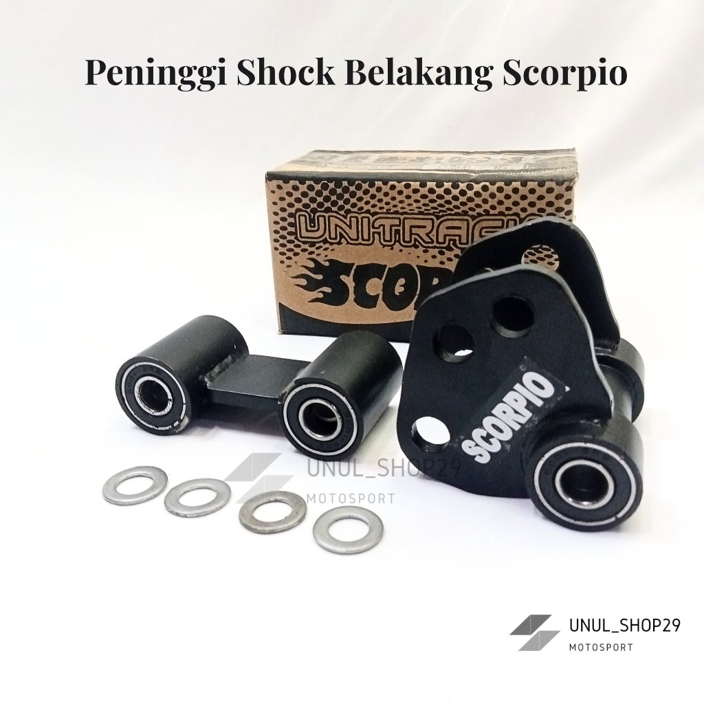 Unitrack Scorpio Peninggi Shock Belakang Scorpio Unitrek Ar Cr Scorpio