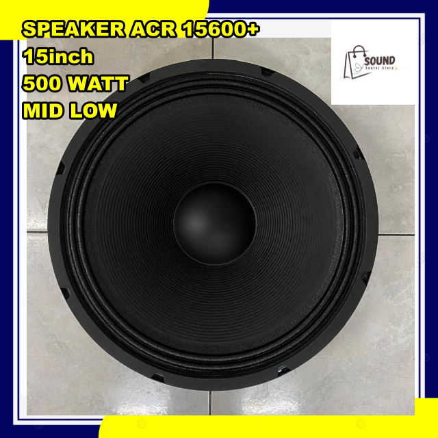 SPEAKER WOOFER ACR 15600+ 15in SPEAKER ACR 15600 PLUS 15Inch 500 WATT ORIGINAL