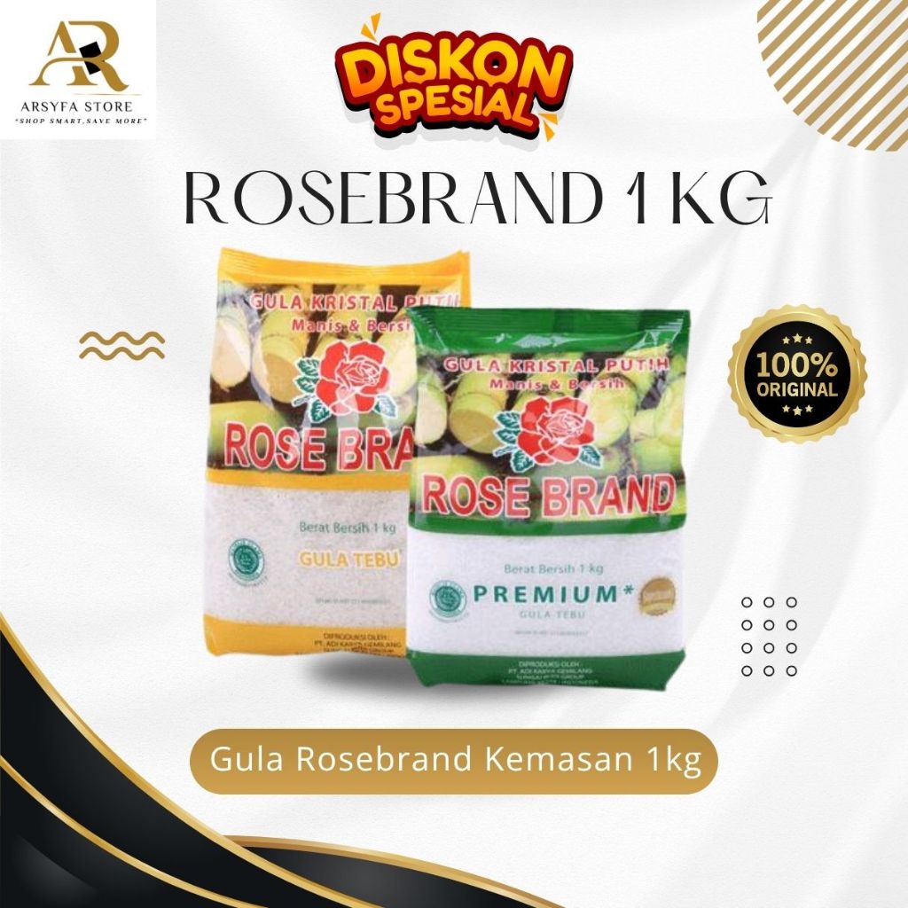 

Gula Rose Brand Kemasan 1 kg
