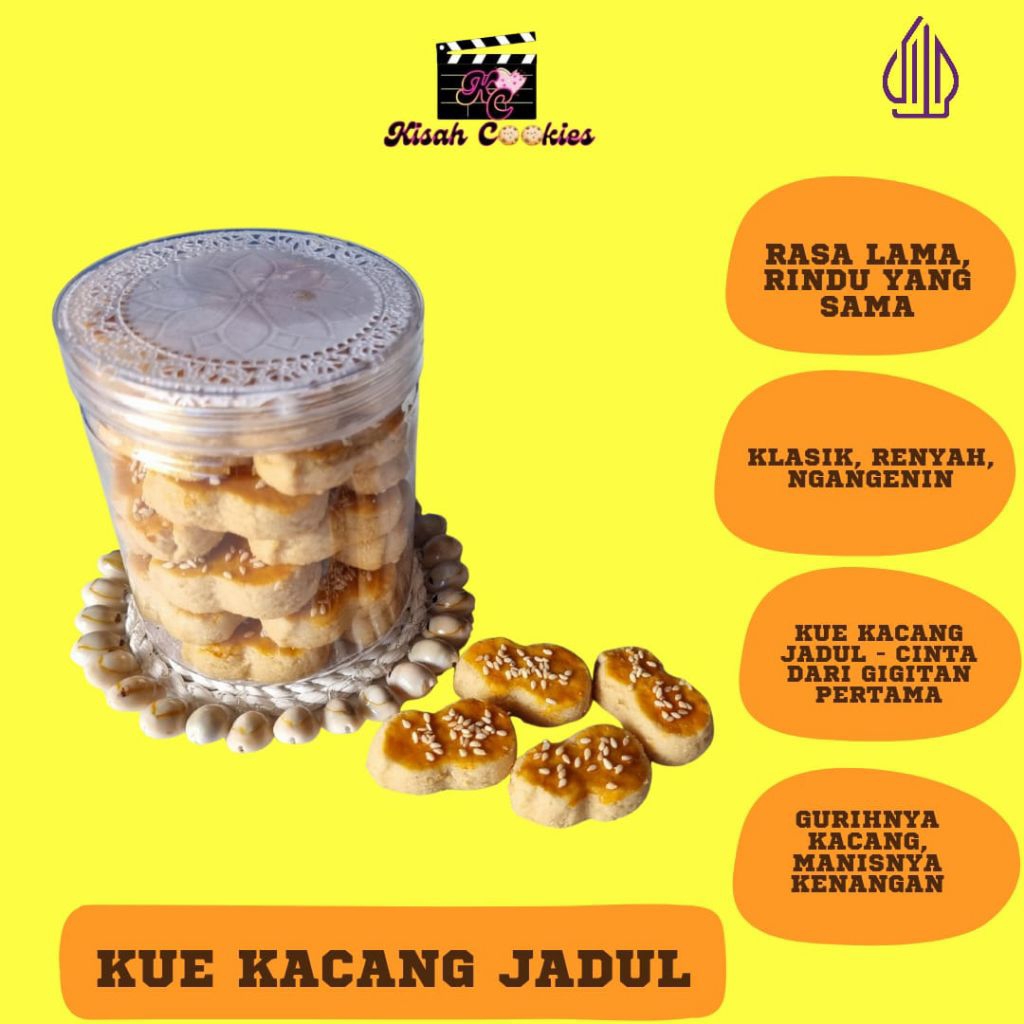 

cookies kacang' Cemilan Manis Snack Gula Toples Coklat Makanan Food Kering Sayur kacang-kacangan kuekacang kacang kue lebaran