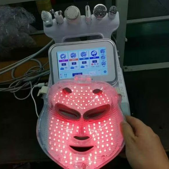 Alat Facial Hydra 6 in 1 Aqua Pell Hydra Vacum Bubble Rf Skin Scruber Biolifting