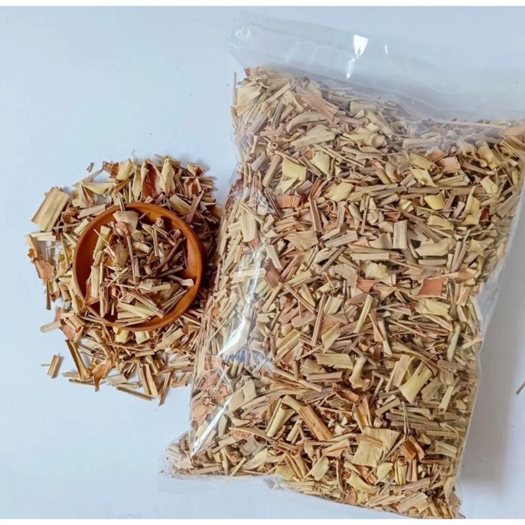 

daun serai kering rajang original berat 500 gram