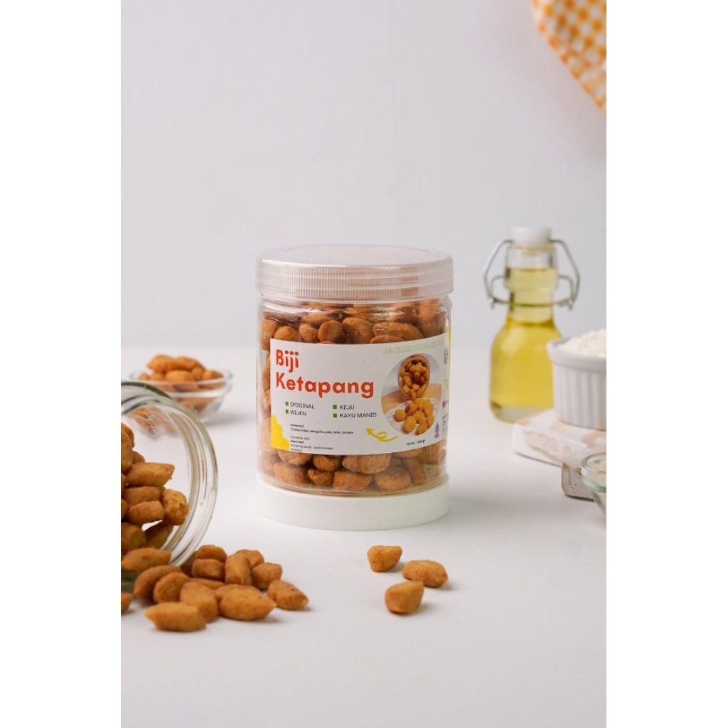 

Biji Ketapang Toples 300gr