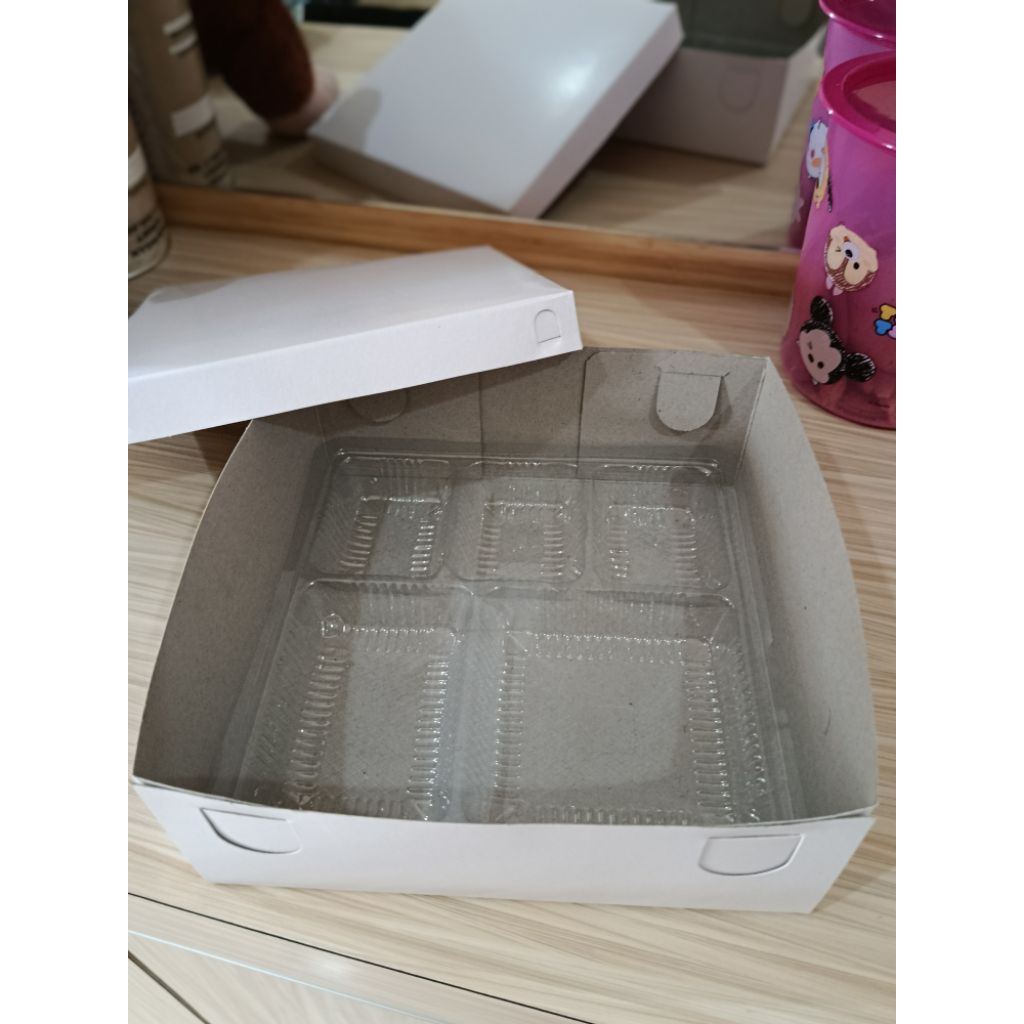box nasi / kotak nasi uk. 18x18 20x20 +mika