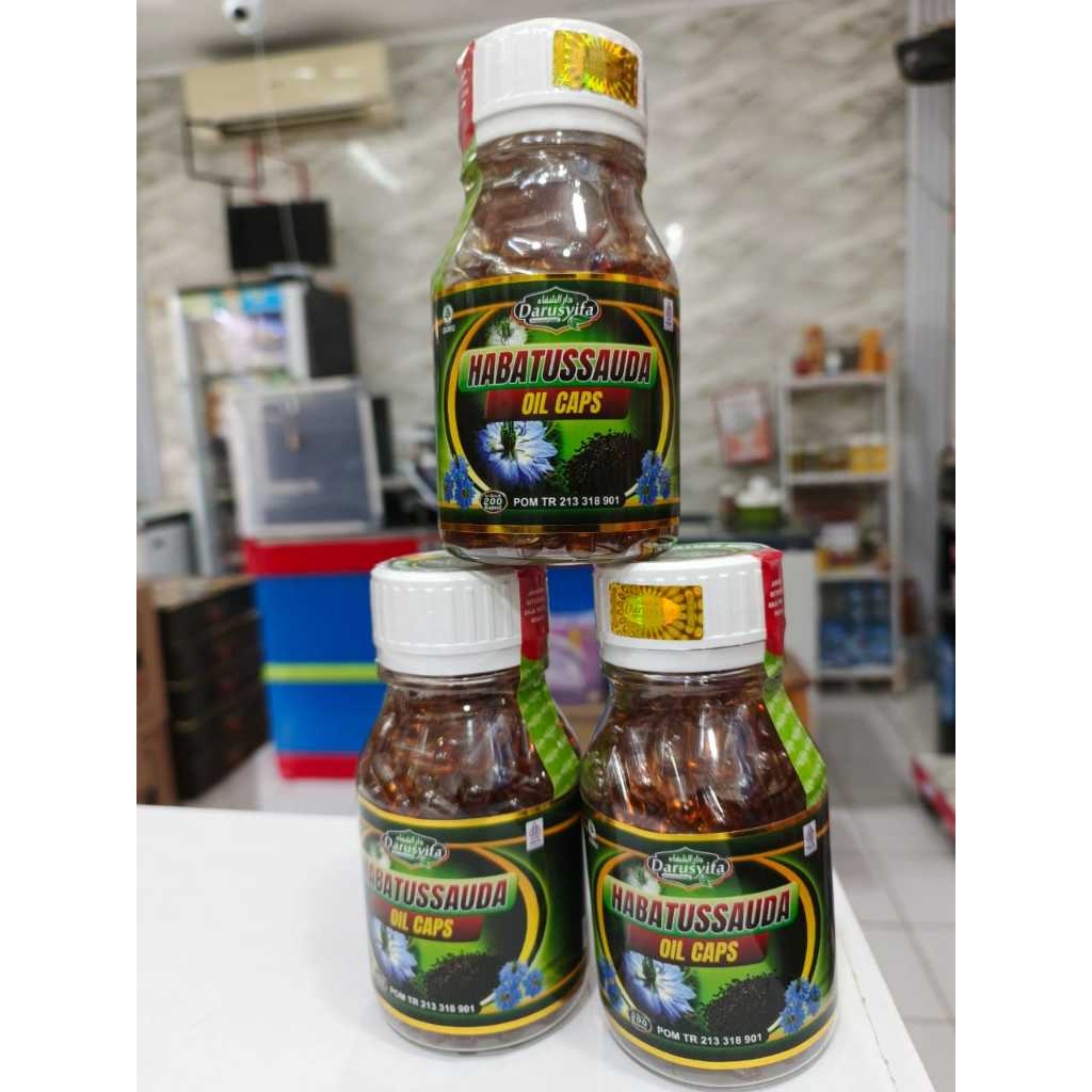 habbatussauda/Habbatifit isi 200 kapsul PT Darusyifa alami