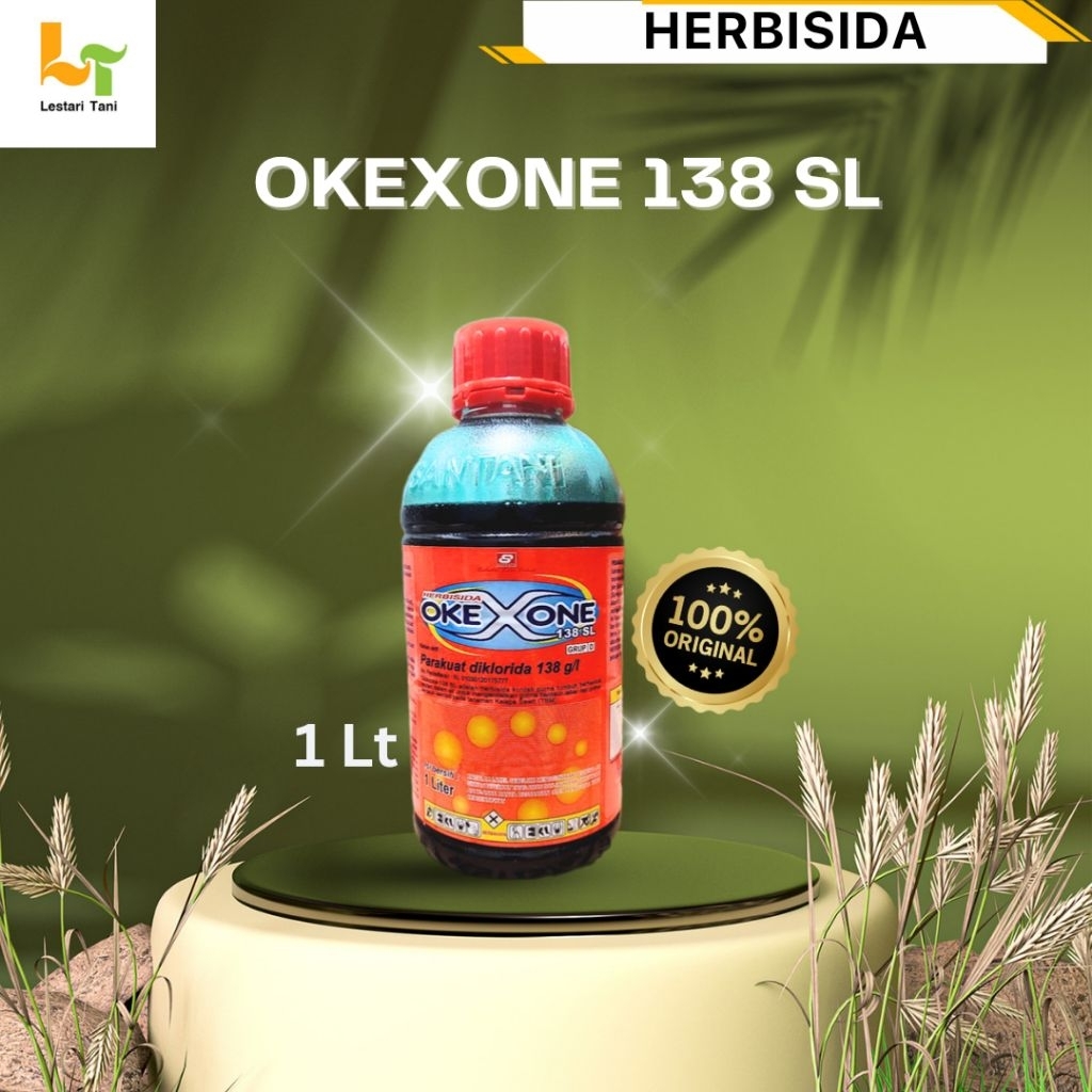 HERBISIDA KONTAK OKEXONE 138 SL 1 LITER SANTANI PEMBASMI RUMPUT