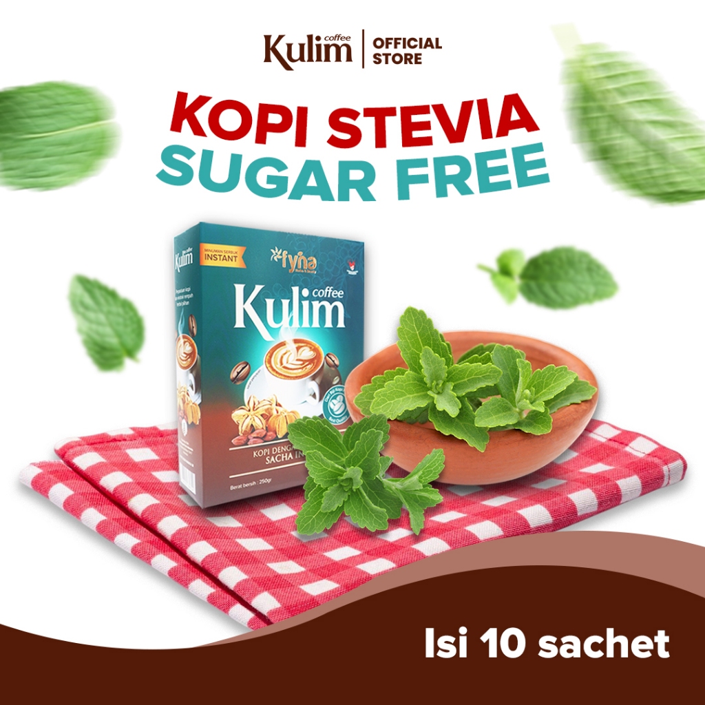 

KULIM COFFEE - Kopi Kulim Dengan Stevia Pemanis Alami Cocok Untuk Diabetes
