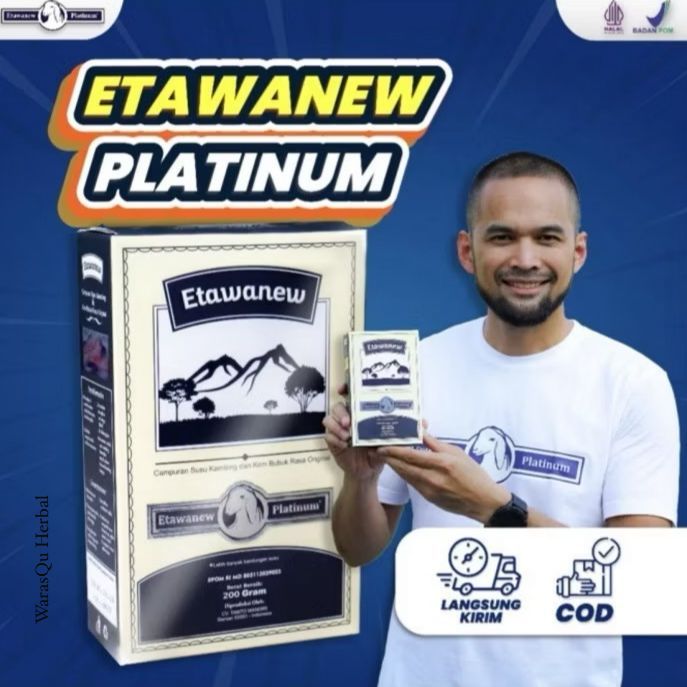 

Etawanew Platinum 200gr Original 100% - Susu Kambing Etawa Kualitas Terbaik Atasi Nyeri Sendi Pegal Linu
