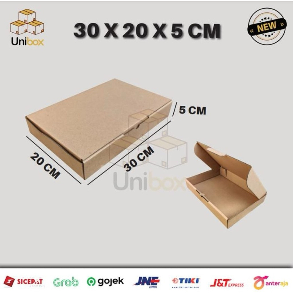 

Kardus Die Cut | 30x20x5 cm | Box Die Cut