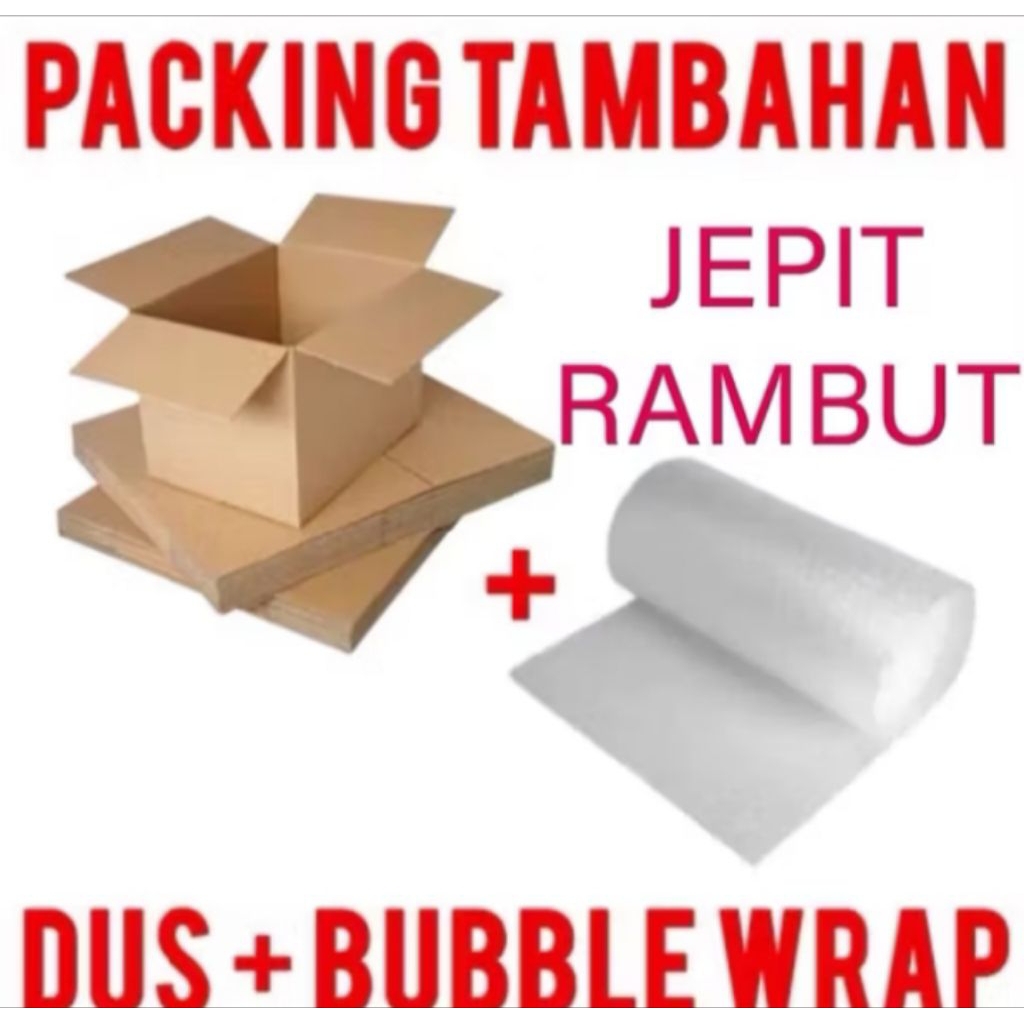 

Packing Tambahan Untuk Jepit Rambut Jedai Biar Aman