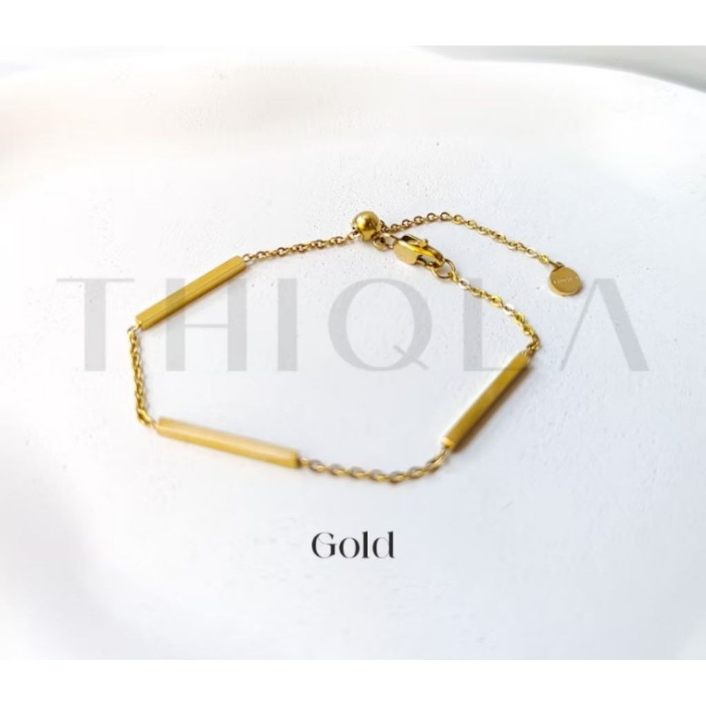 Gelang Emas imitasi anti karat anti luntur bisa kema air  sabun  dan lotion awet tahan lama