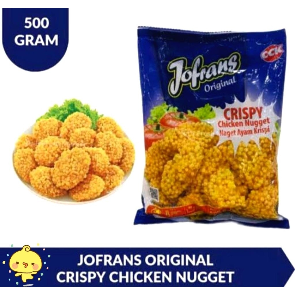 

Naget Ayam Crispy JOFRANS 500 gram