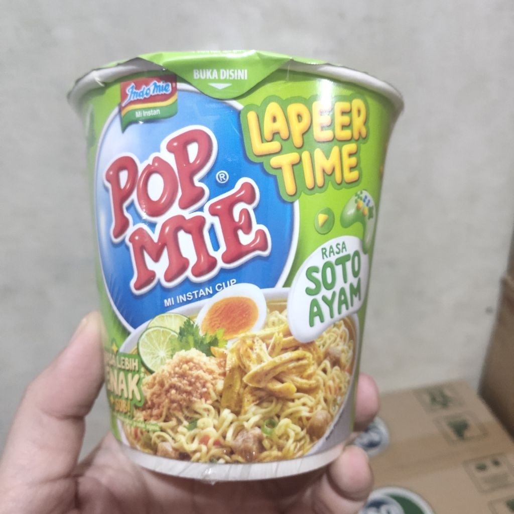 

Indomie Pop Mie Mi Instan Cup