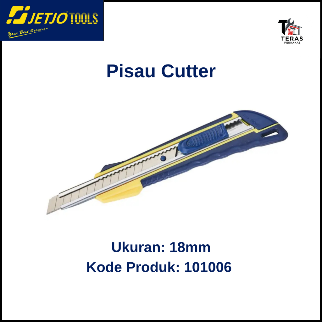 

Pisau Cutter 18mm JETJO Tools / Lakoni Pro