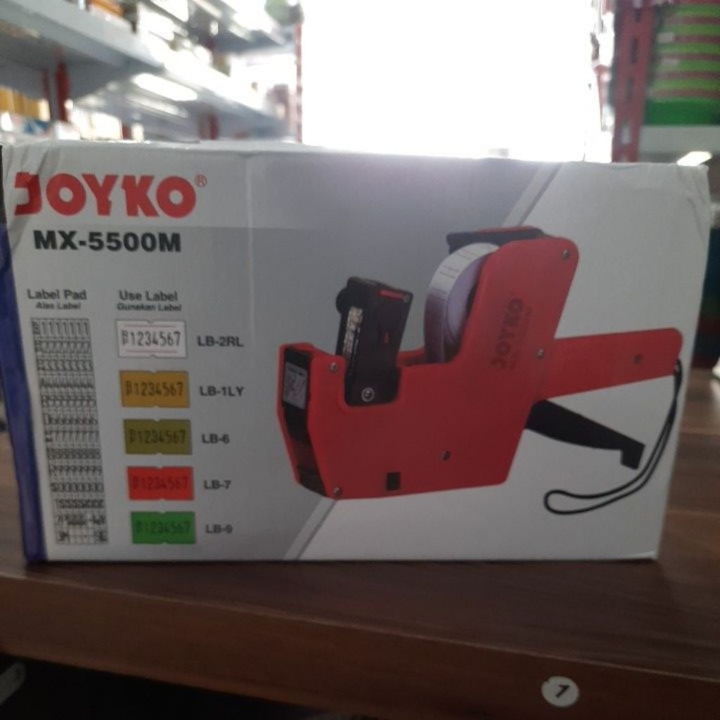 

Alat label harga JOYKO MX-5500M