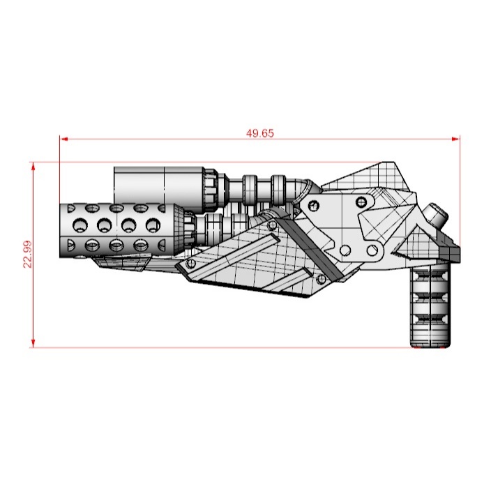 Transformers SS Sideswipe blaster