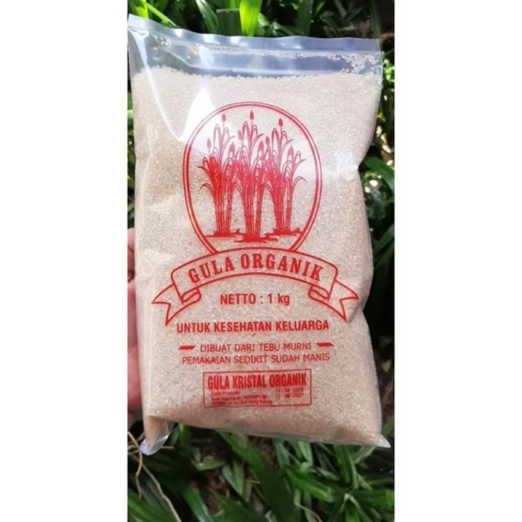

GULA TEBU MURNI ORGANIK 1kg | RAW CANE SUGAR