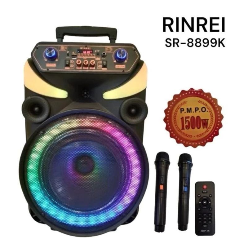 SPEAKER PORTABLE RINREI SR-8899K 15 INCH