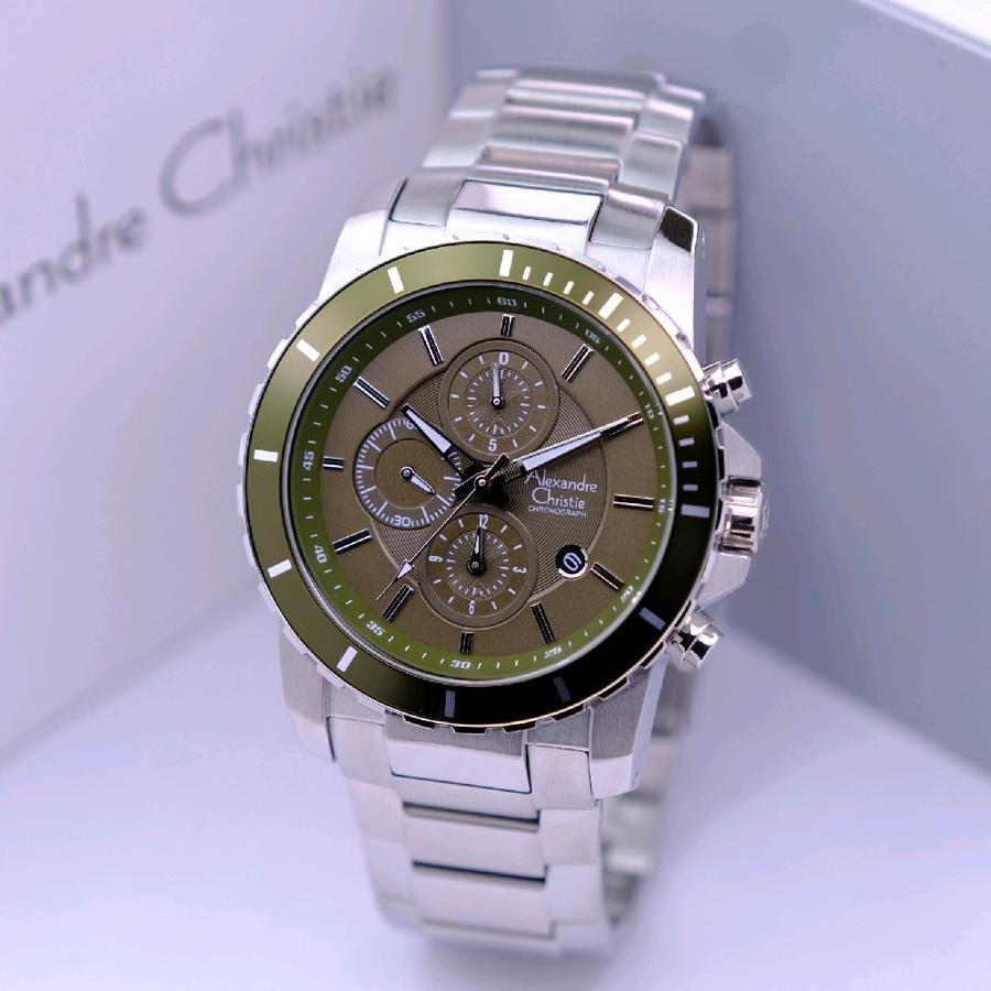 ALEXANDRE CHRISTIE 6141 MC RANTAI PRIA ORIGINAL GARANSI 1TAHUN