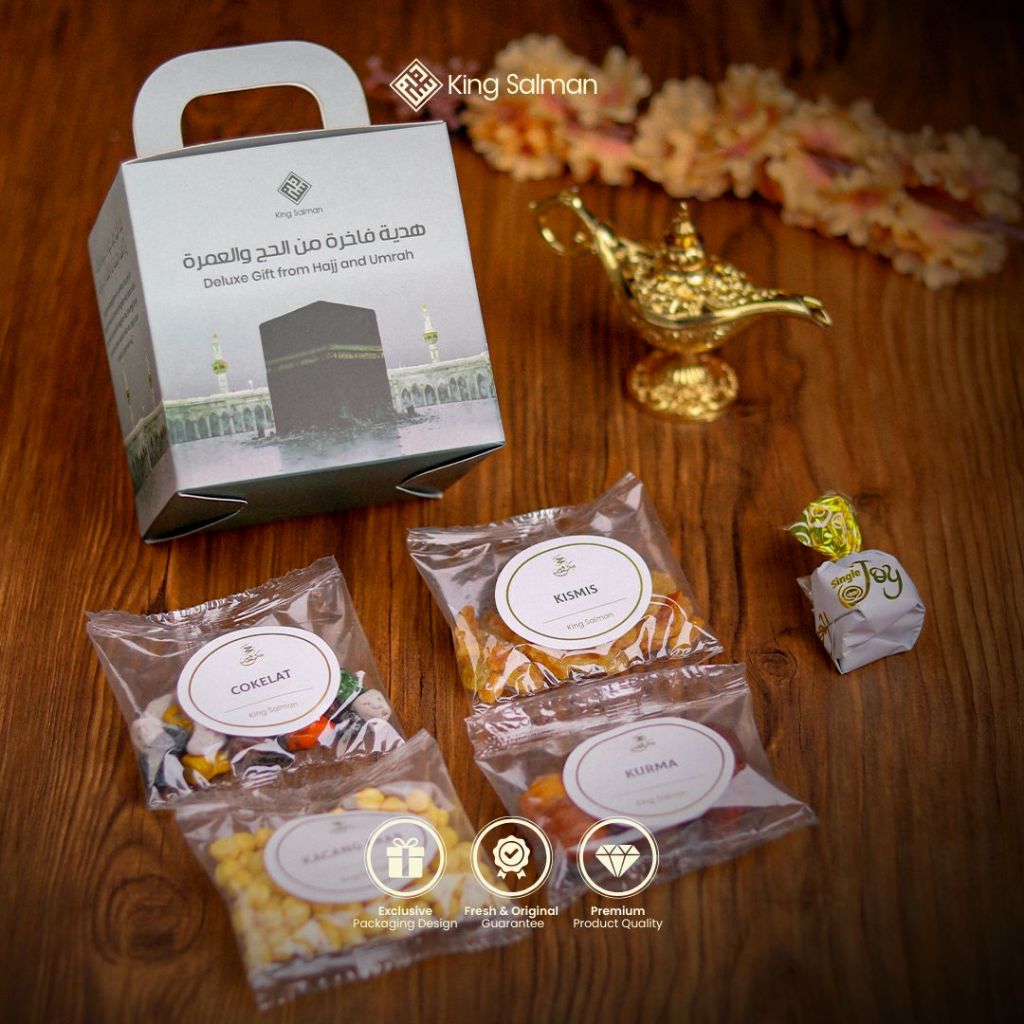 

King Salman - Oleh-Oleh Haji & Umroh SHAFA Grey - Non Zam Zam