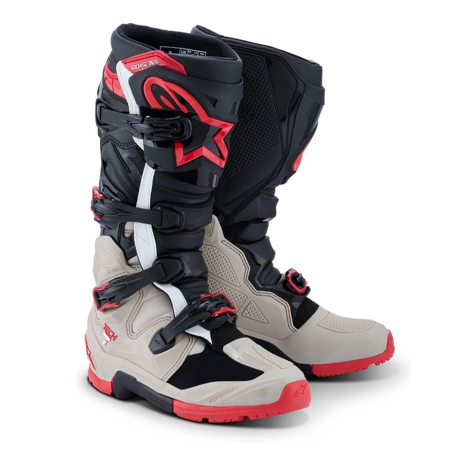 SEPATU ALPINESTARS TECH 7 ENDURO BLACK RED ALPINESTARS TECH 7 ENDURO BLACK RED SEPATU CROSS ALPINEST